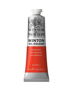 Winsor & Newton צבע שמן ווינטון 37 מ"ל Scarlet Lake מספר גוון:W0603