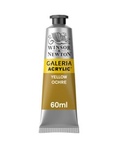 Winsor & Newton צבע אקריליק - Galeria 60 מ"ל מס' גוון:744 Yellow Ochre